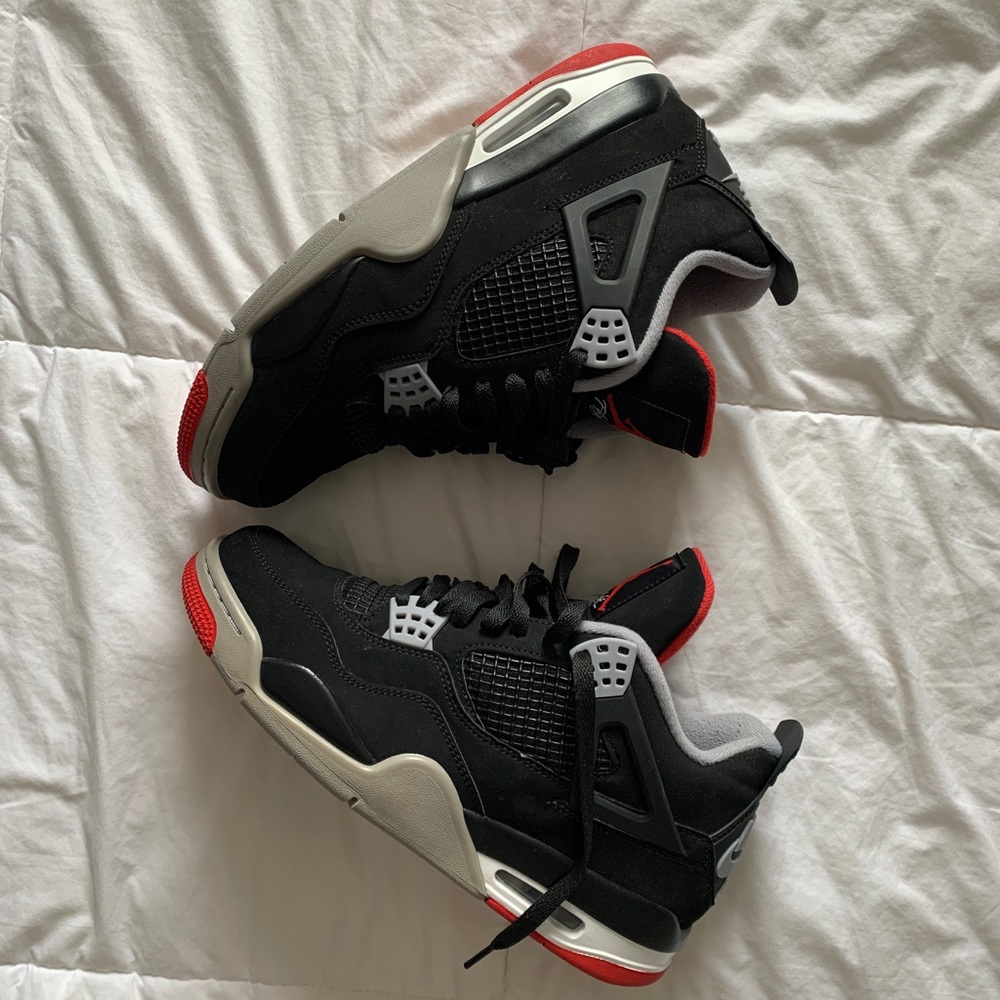 JORDAN 4 BRED 2019 RELEASE